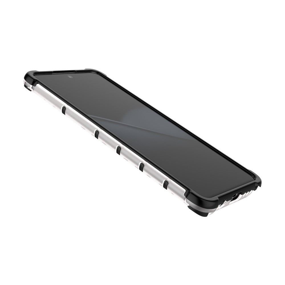 Honeycomb-mønstret Stødresistent TPU + PC Hybrid Cover til Samsung Galaxy A81/Note 10 Lite
