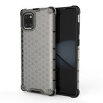 Stötsäkert hybridskal med bikakemönster och PC för Samsung Galaxy A81/Note 10 Lite