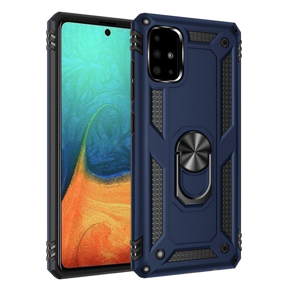 Hybrid Cover PC TPU Kickstand Armor Phone Case for Samsung Galaxy A71