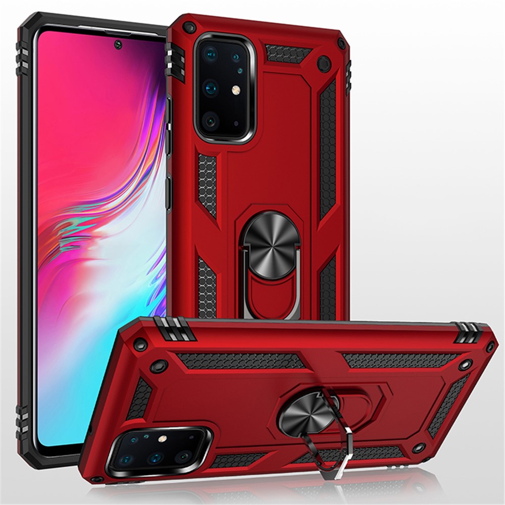 Hybrid PC TPU Kickstand Armor Phone Protective Casing for Samsung Galaxy S20 Plus/S20 Plus 5G