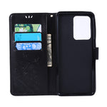 Imprint Butterflies Wallet Stand Flip Leather Phone Case for Samsung Galaxy S20 Ultra