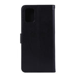 Imprint Butterflies Pung Stativ Flip Læder Telefoncover til Samsung Galaxy A71 A715