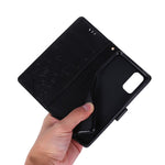 Imprint Butterflies Wallet Stand Flip Leather Case for Samsung Galaxy S20 4G/S20 5G