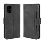 Pungcover i læder med flipfunktion til Samsung Galaxy A91 / S10 Lite