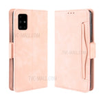 Plånboksfodral med fällbart läderfodral för Samsung Galaxy A91 / S10 Lite