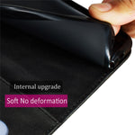 Til Samsung Galaxy A71 PU-læderetuier med lynlåslomme Pung Telefoncover Stand