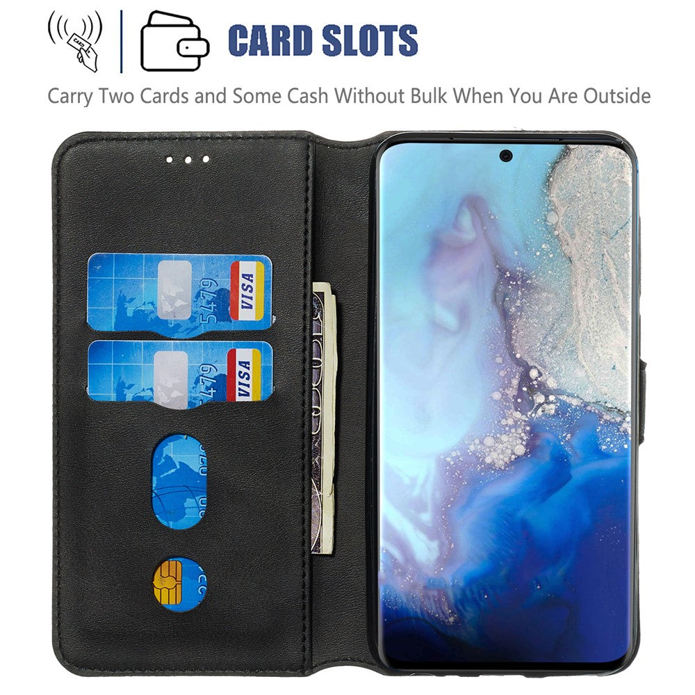 With Wallet Stand Flip Leather Phone Covering for Samsung Galaxy S20 4G/S20 5G