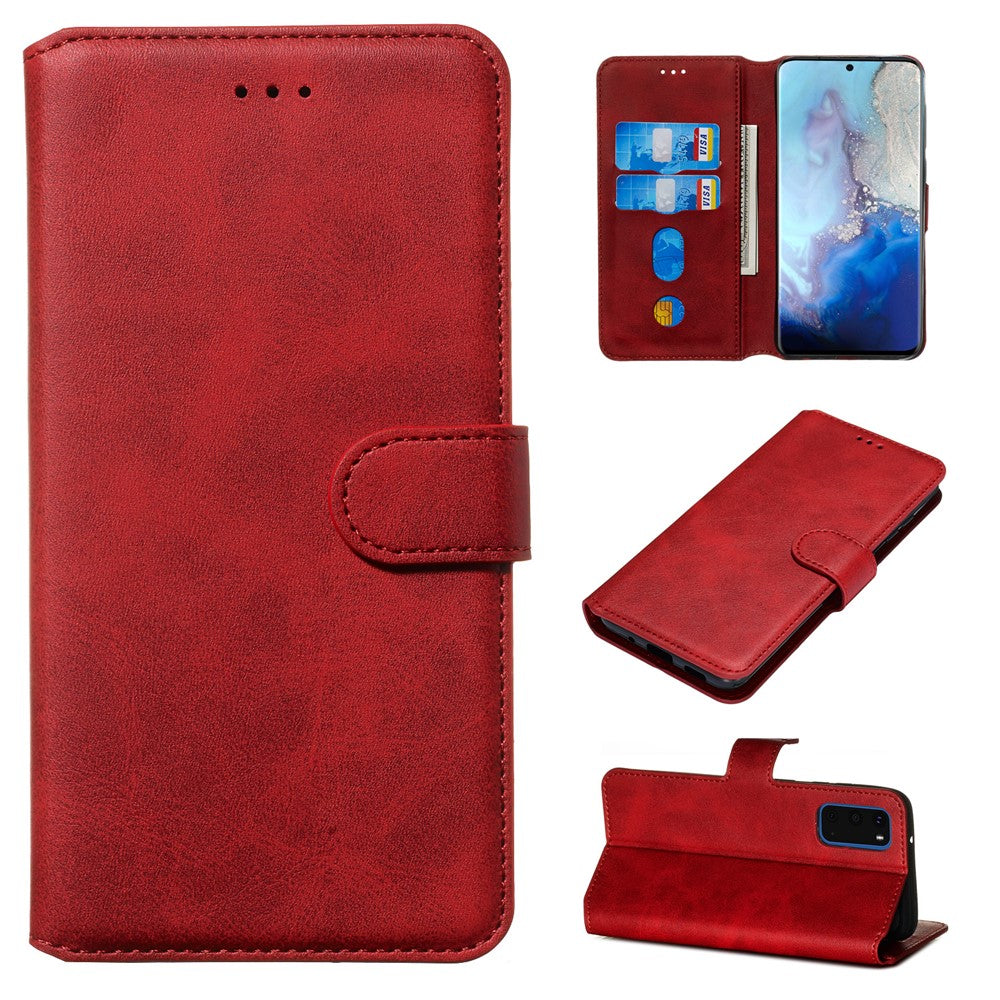 With Wallet Stand Flip Leather Phone Covering for Samsung Galaxy S20 4G/S20 5G