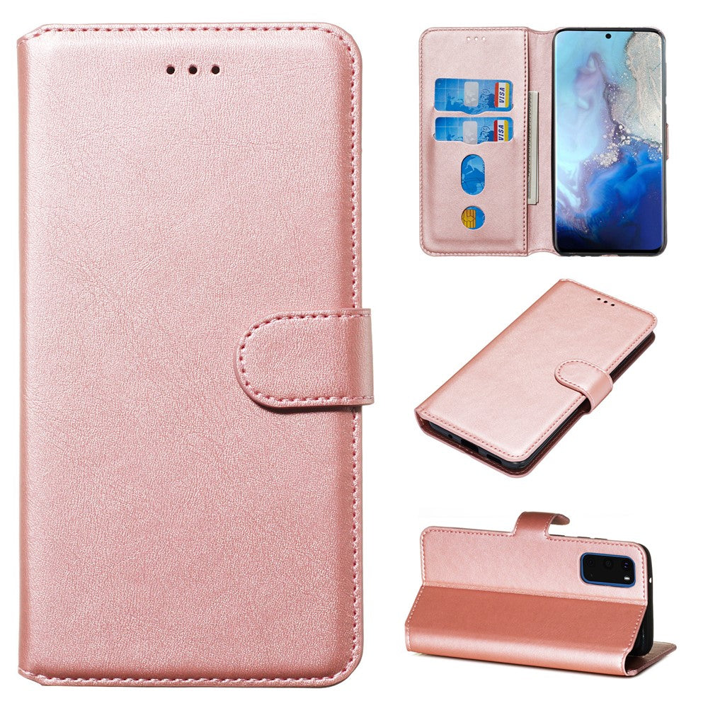 With Wallet Stand Flip Leather Phone Covering for Samsung Galaxy S20 4G/S20 5G