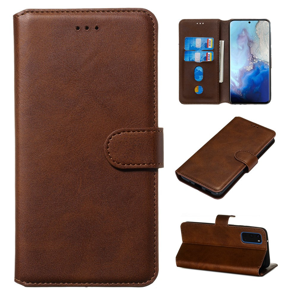 With Wallet Stand Flip Leather Phone Covering for Samsung Galaxy S20 4G/S20 5G