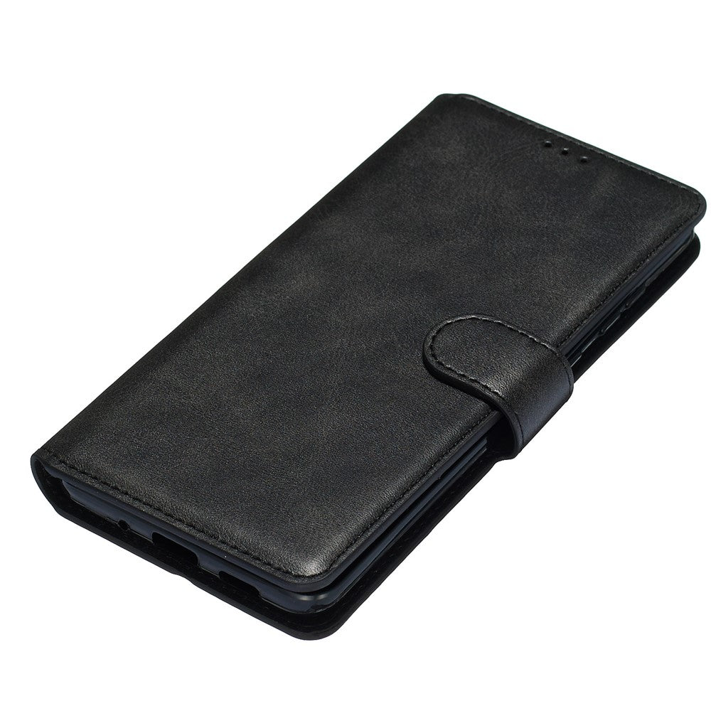 Solid Color Flip Leather Wallet Phone Cover for Samsung Galaxy S20 Plus