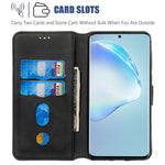 Solid Color Flip Leather Wallet Phone Cover for Samsung Galaxy S20 Plus