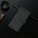 Solid Color Classic Flip Leather Wallet Phone Casing for Samsung Galaxy S20 Ultra