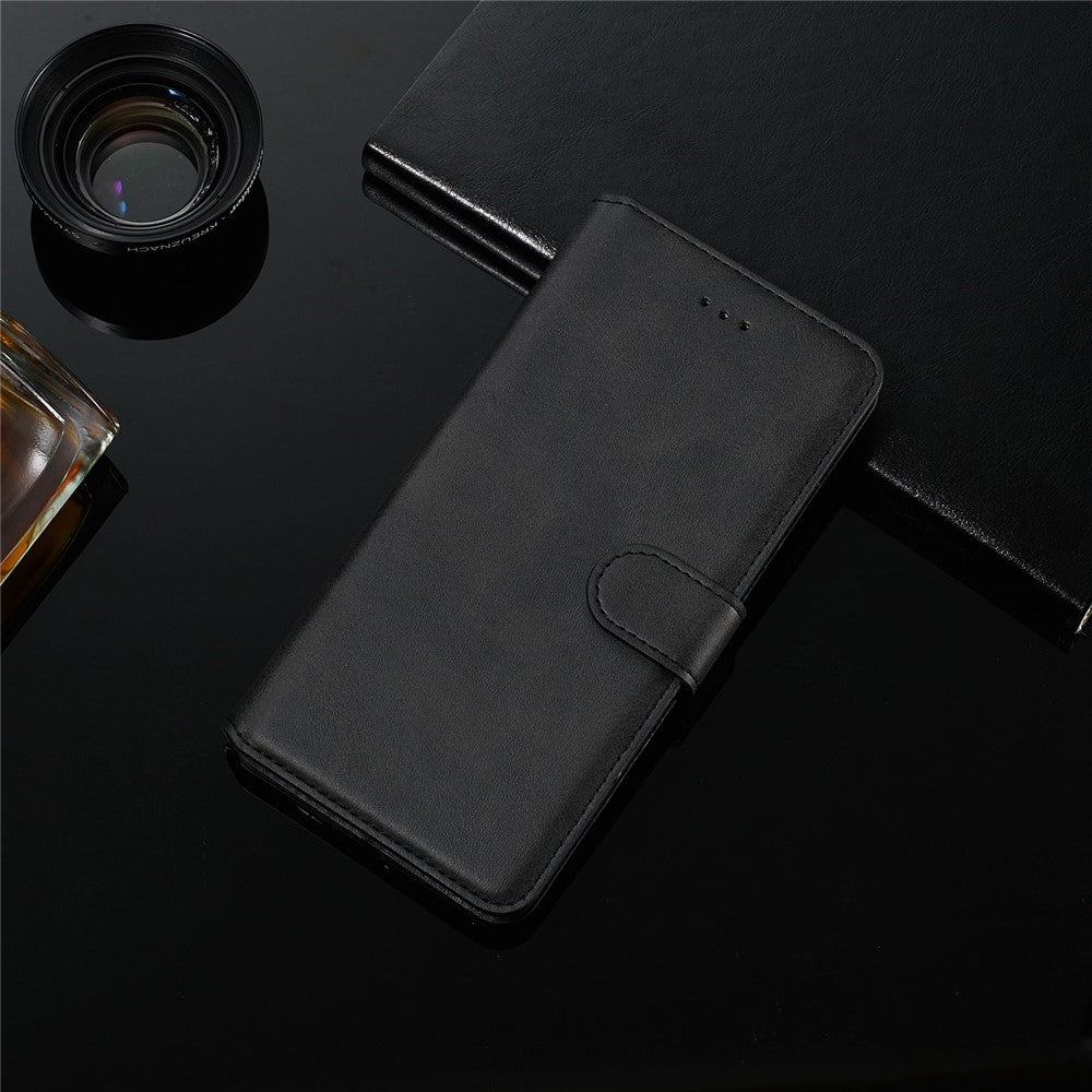 Solid Color Classic Flip Leather Wallet Phone Casing for Samsung Galaxy S20 Ultra