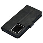Solid Color Classic Flip Leather Wallet Phone Casing for Samsung Galaxy S20 Ultra