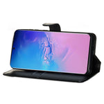 Solid Color Classic Flip Leather Wallet Phone Casing for Samsung Galaxy S20 Ultra