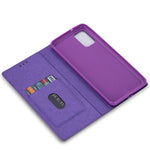 Flash Powder Auto-absorbed Leather Stand Shell for Samsung Galaxy S20 4G/S20 5G