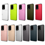 Card Slot PC + TPU Combo Back Shell for Samsung Galaxy S20 Ultra