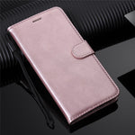 For Samsung Galaxy S20 4G / S20 5G Case Solid Color Leather Mobile Cover Wallet Stand with Strap