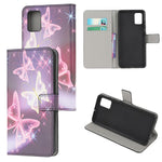 Pattern Printing PU Leather Wallet Stand Phone Casing for Samsung Galaxy A91/S10 Lite/M80s