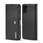 DG.MING For Samsung Galaxy S20 4G / S20 5G Detachable 2-in-1 Anti-scratch Split Leather Wallet Shell + PC Back Case
