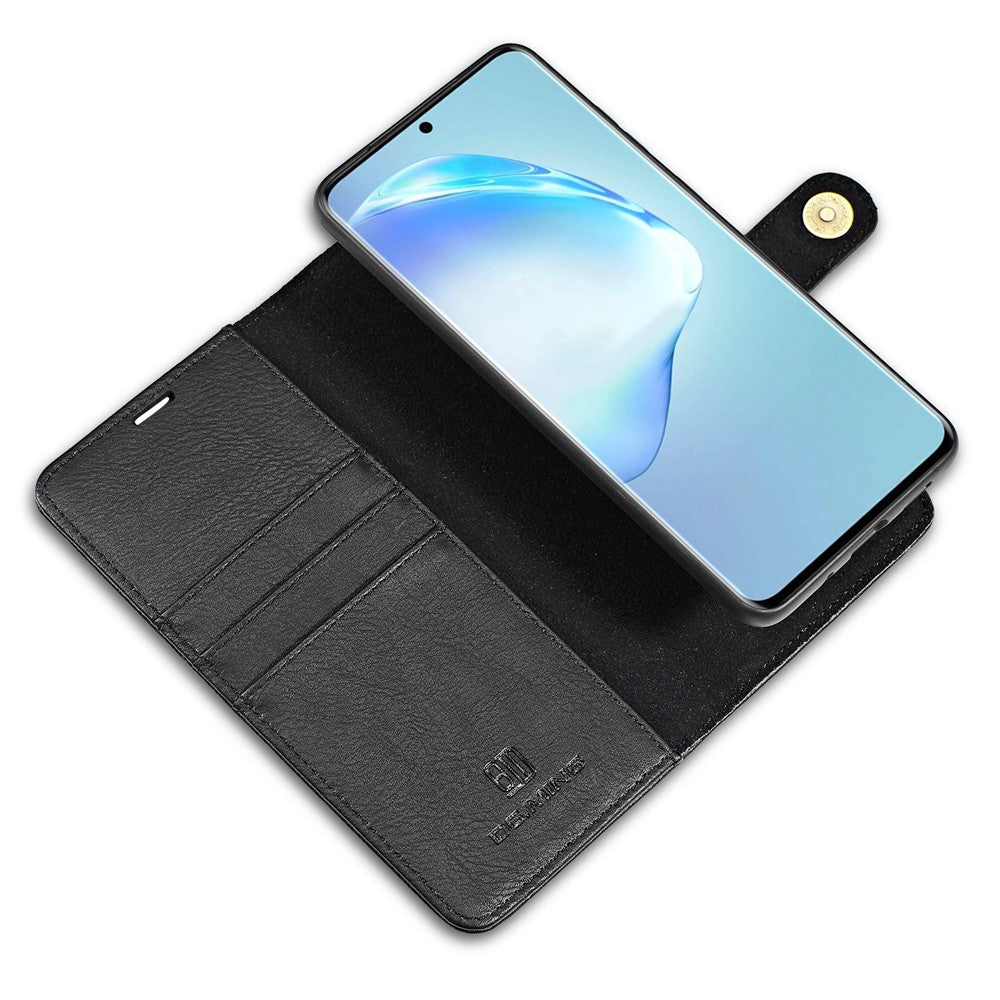 DG.MING For Samsung Galaxy S20 4G / S20 5G Detachable 2-in-1 Anti-scratch Split Leather Wallet Shell + PC Back Case