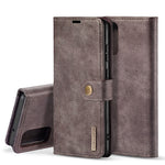 DG.MING For Samsung Galaxy S20 4G / S20 5G Detachable 2-in-1 Anti-scratch Split Leather Wallet Shell + PC Back Case