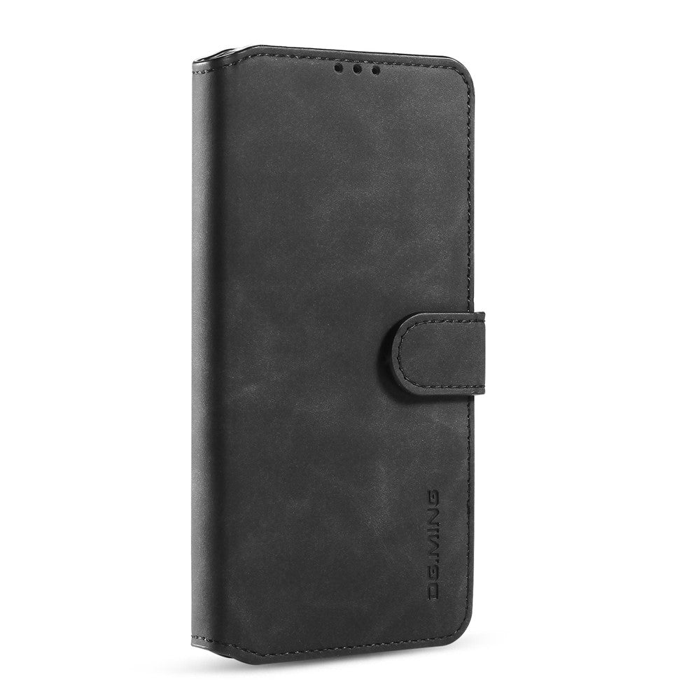 DG.MING Retro Style Wallet Leather Stand Shell Case for Samsung Galaxy A51