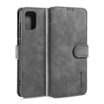 DG.MING Plånboksfodral i läder i retrostil för Samsung Galaxy A71