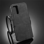 DG.MING Retro with Leather Wallet Case for Samsung Galaxy S20 Ultra