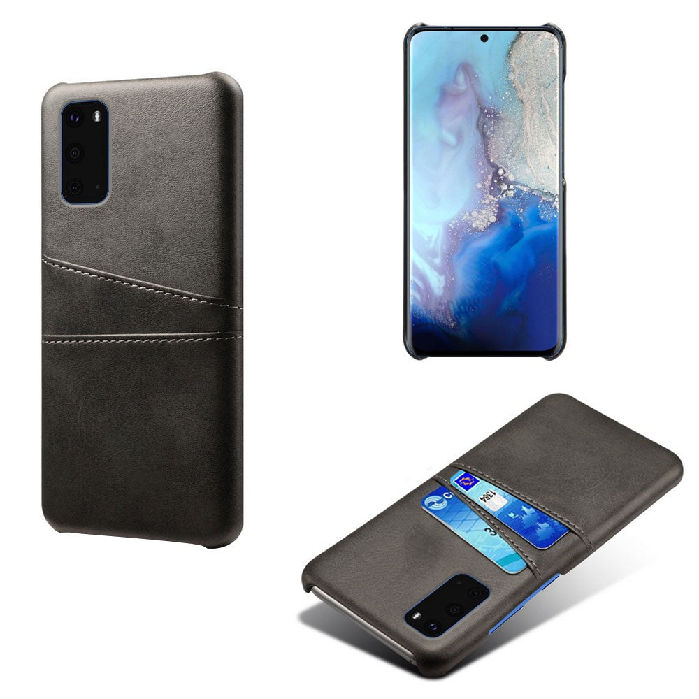 PU Leather Coated Hard PC Shell for Samsung Galaxy S20 Ultra
