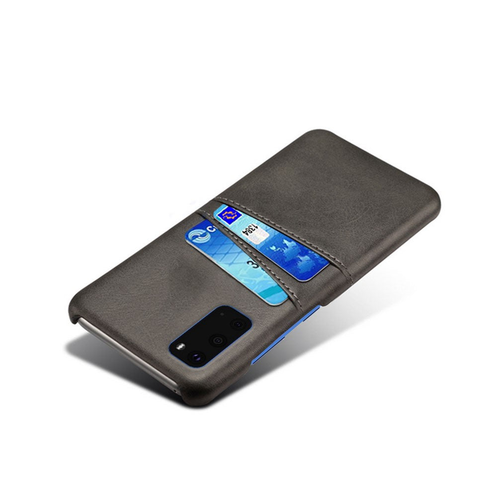 PU Leather Coated Hard PC Shell for Samsung Galaxy S20 Ultra