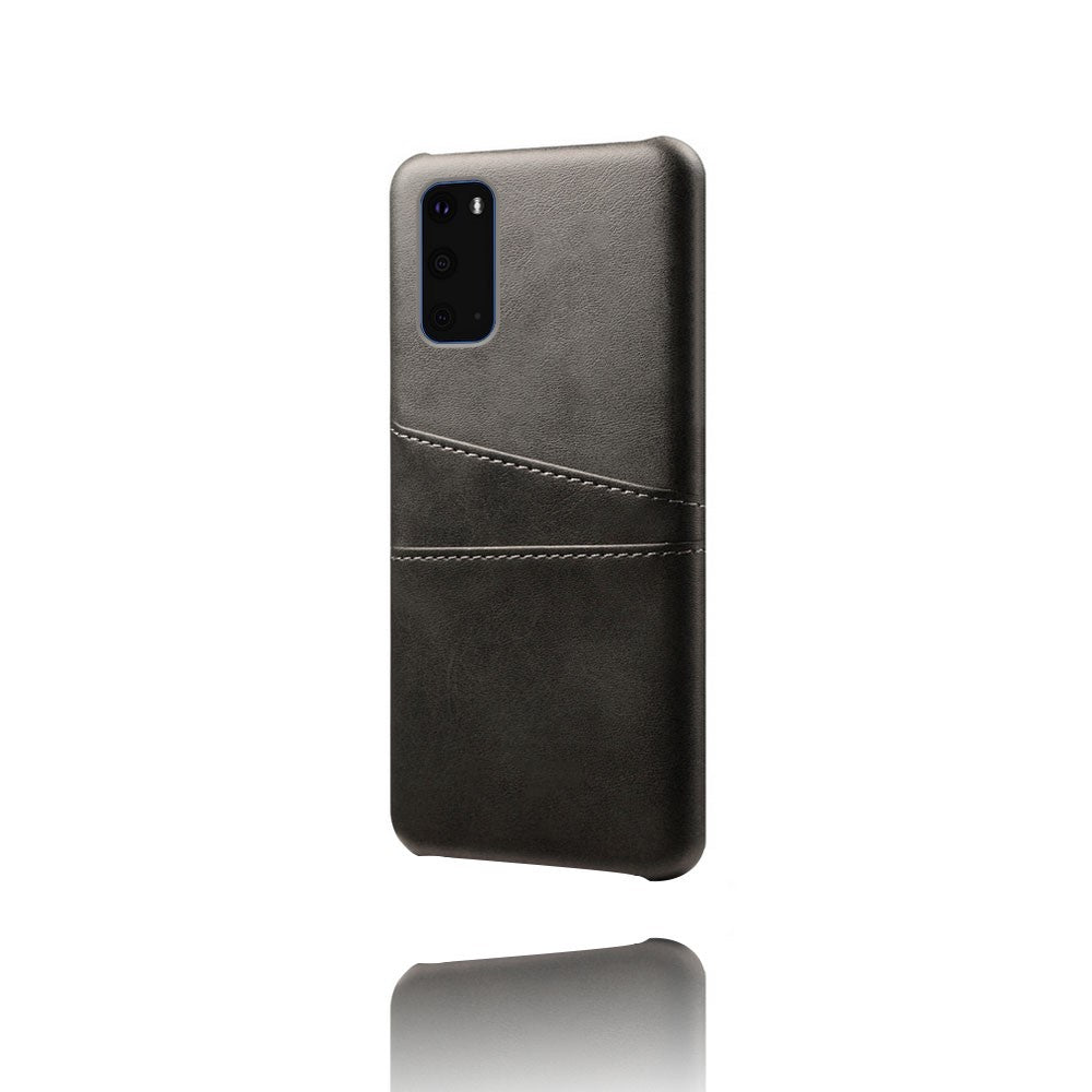 PU Leather Coated Hard PC Shell for Samsung Galaxy S20 Ultra