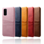 PU Leather Coated Hard PC Shell for Samsung Galaxy S20 Ultra