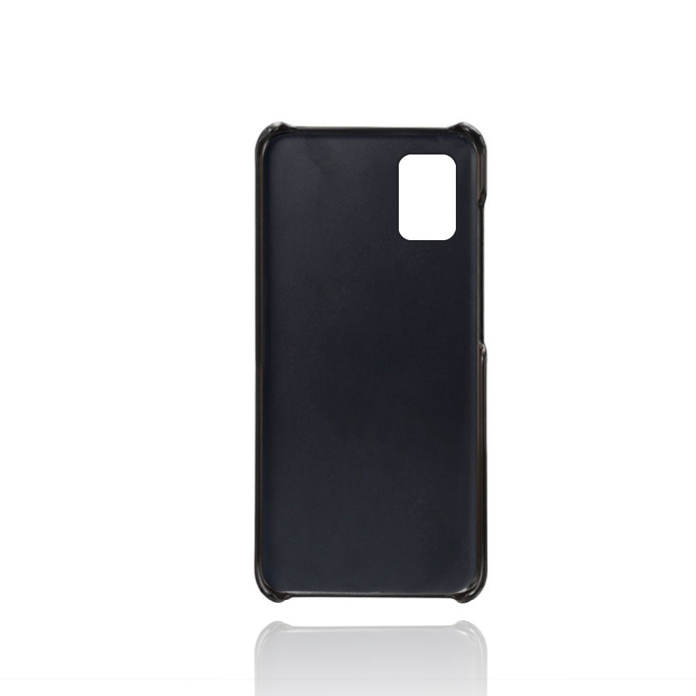 PU-læderbelagt PC-cover med dobbelt kortplads til Samsung Galaxy A51