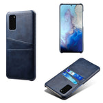 PU Leather Coated Hard PC Unique Shell for Samsung Galaxy S20 Plus
