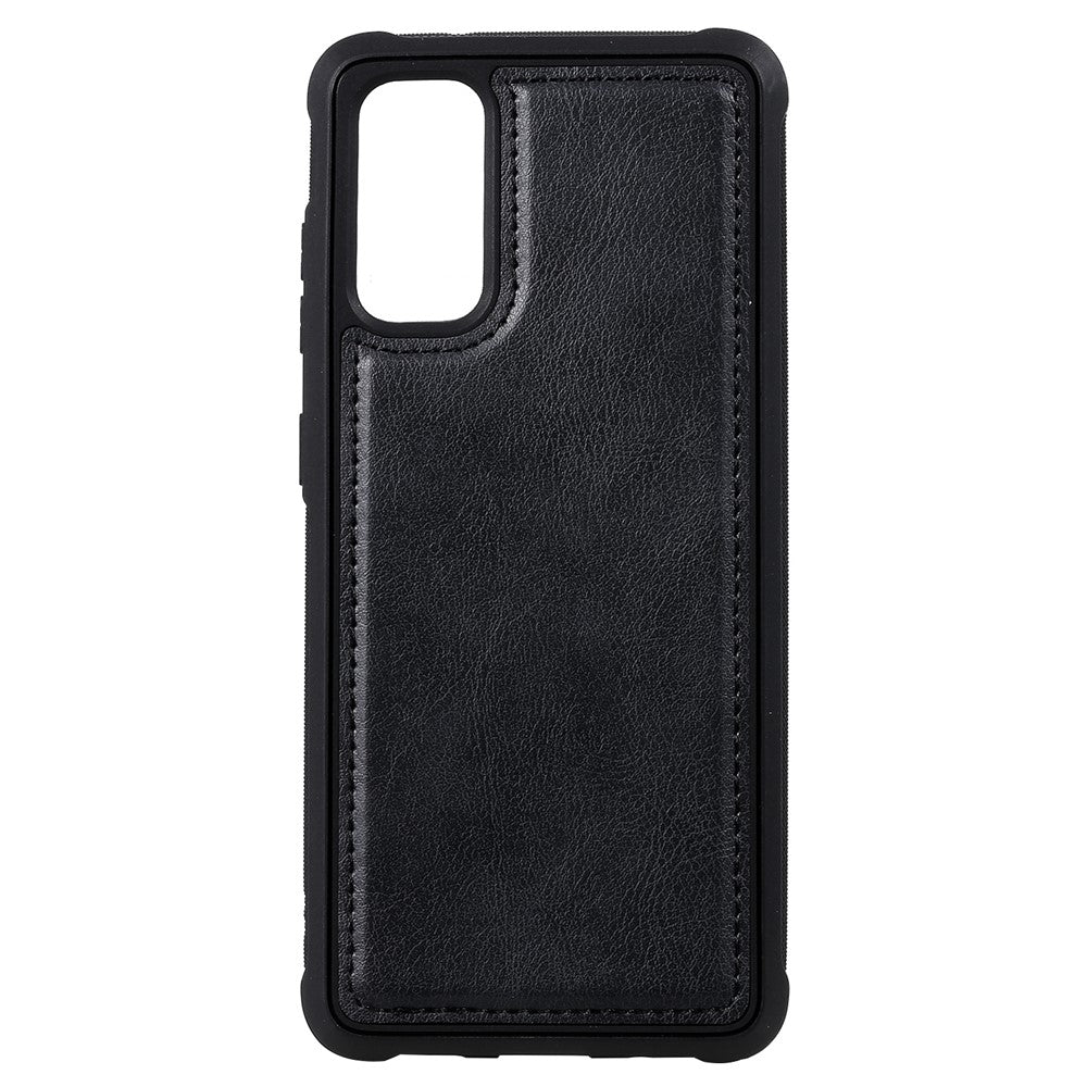 For Samsung Galaxy S20 4G / S20 5G Case 2 in 1 Detachable Magnetic Leather Wallet Mobile Cover with Strap