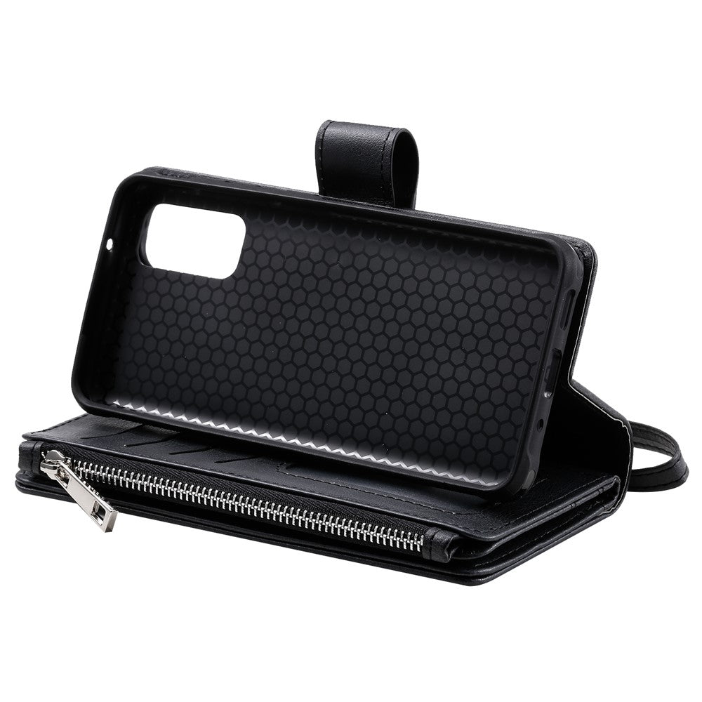 For Samsung Galaxy S20 4G / S20 5G Case 2 in 1 Detachable Magnetic Leather Wallet Mobile Cover with Strap