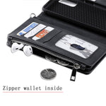 For Samsung Galaxy S20 4G / S20 5G Case 2 in 1 Detachable Magnetic Leather Wallet Mobile Cover with Strap