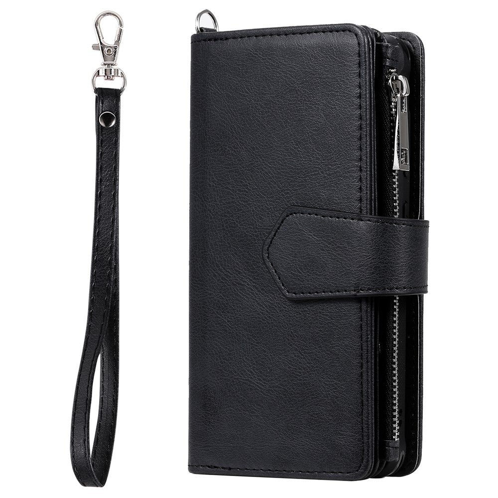 For Samsung Galaxy S20 4G / S20 5G Case 2 in 1 Detachable Magnetic Leather Wallet Mobile Cover with Strap