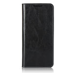Crazy Horse Genuine Leather Stand Wallet Phone Case for Samsung Galaxy S20 4G/S20 5G