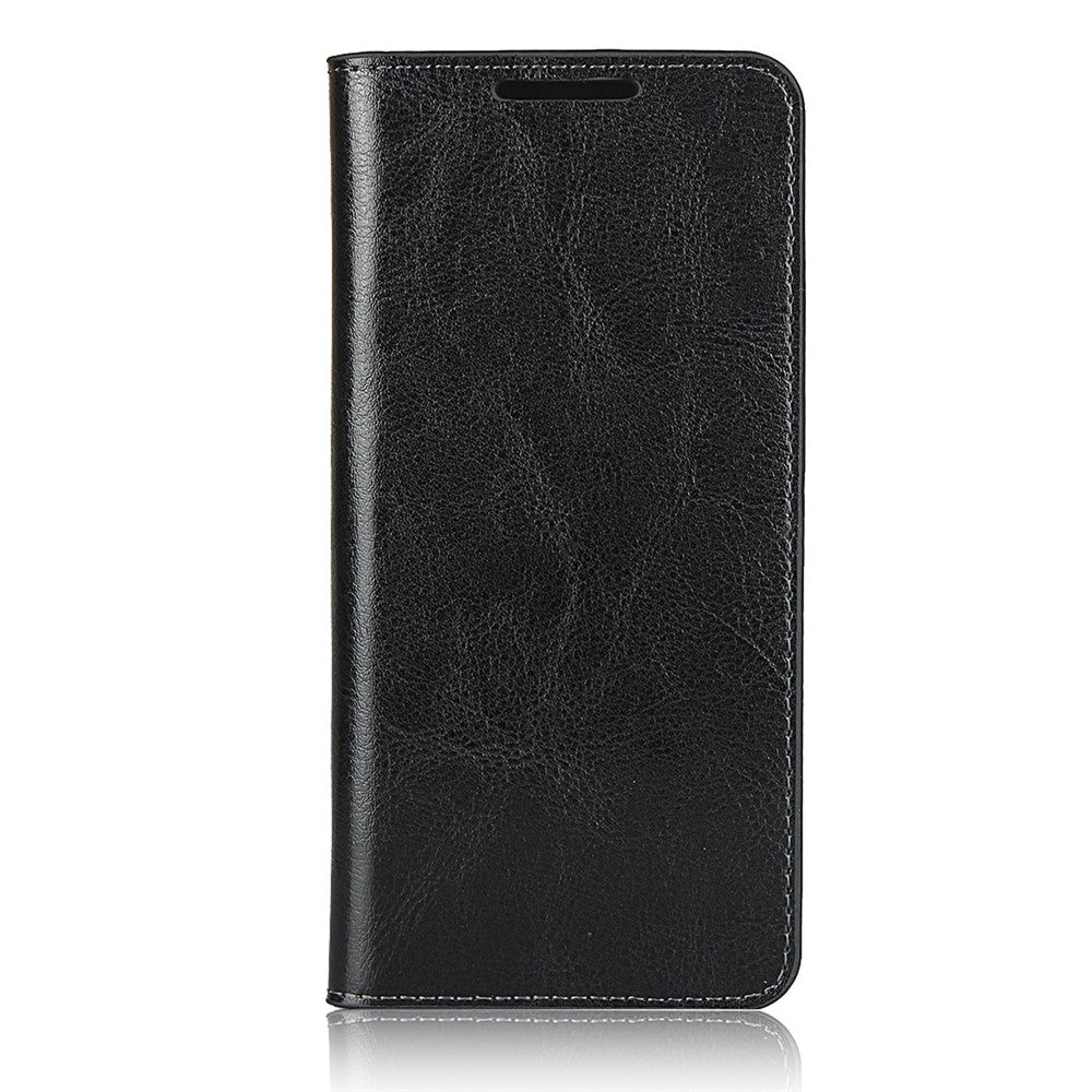 Crazy Horse Genuine Leather Stand Wallet Phone Case for Samsung Galaxy S20 4G/S20 5G