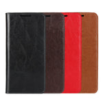 Crazy Horse Genuine Leather Stand Wallet Phone Case for Samsung Galaxy S20 4G/S20 5G