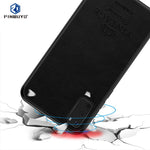 PINWUYO Pin Rui Series PU Leather Coated PC + TPU Phone Shell for Samsung Galaxy S20 4G/S20 5G