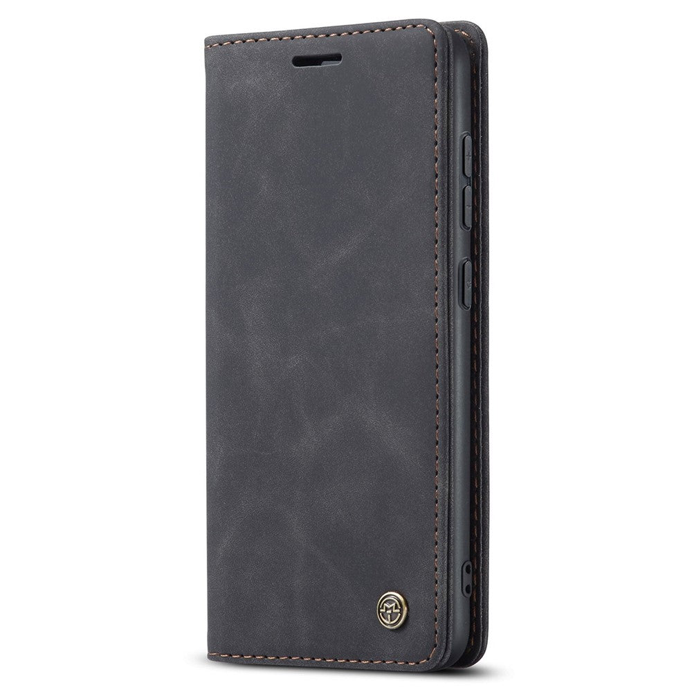 CASEME 013 Series Auto-absorbed Leather Wallet Automatic Closing Stand Case for Samsung Galaxy A51