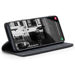CASEME 013 Series Auto-absorbed Leather Wallet Automatic Closing Stand Case for Samsung Galaxy A51