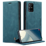 CASEME 013 Series Auto-absorbed Leather Wallet Automatic Closing Stand Case for Samsung Galaxy A51