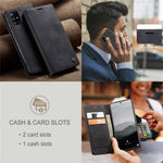 CASEME 013 Series Flip Wallet Leather Phone Cover for Samsung Galaxy A71