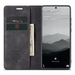 CASEME 013 Series Flip Wallet Leather Phone Cover for Samsung Galaxy A71
