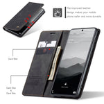 CASEME 013 Series Flip Wallet Leather Phone Cover for Samsung Galaxy A71